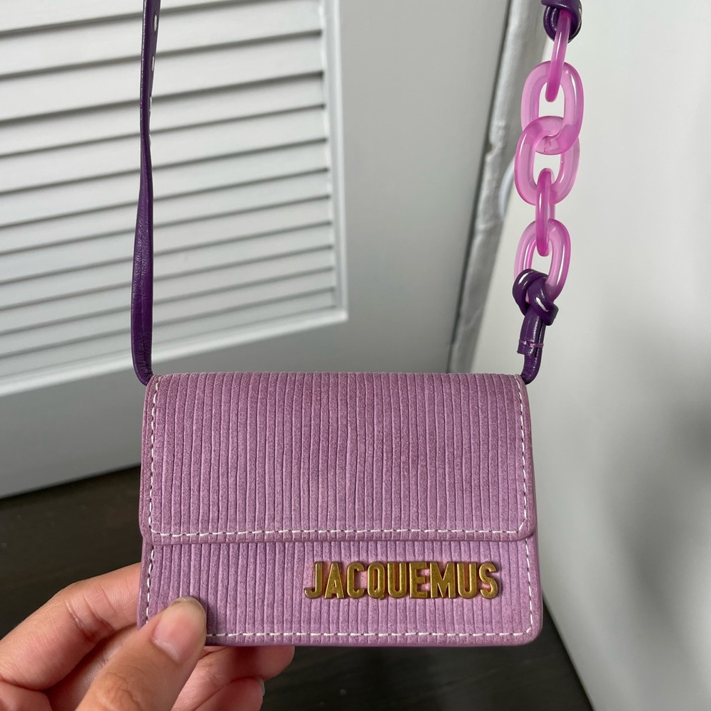 JACQUEMUS CARD HOLDER PURSE